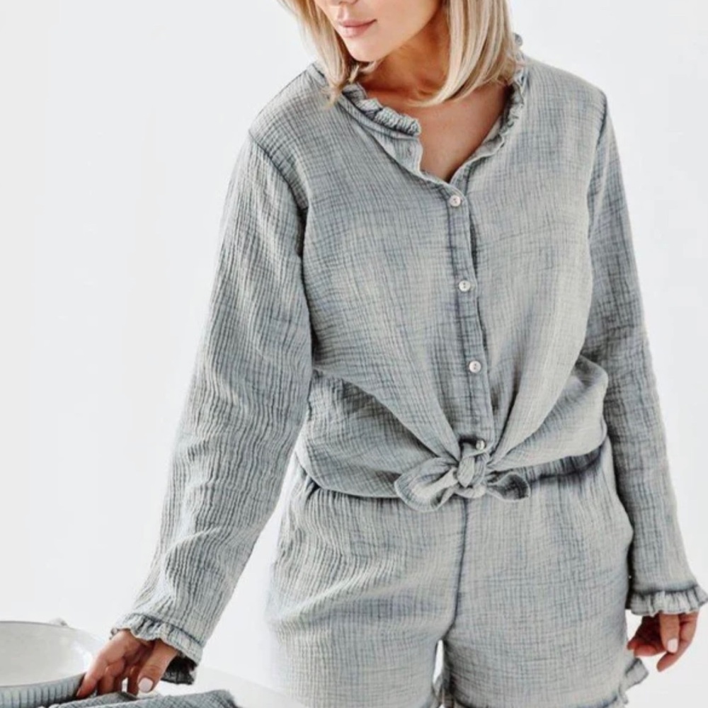 The Monica Cotton Shirt by Cobblestone